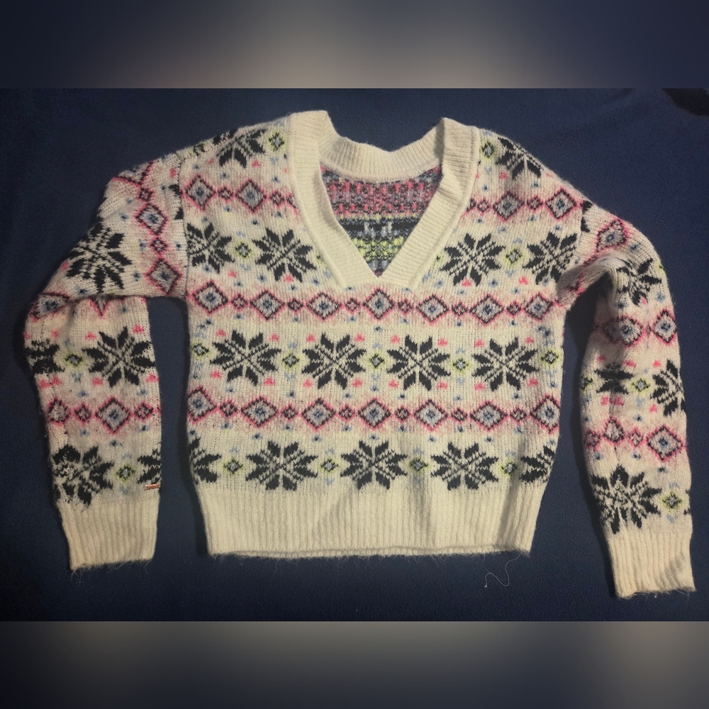 Victoria's Secret PINK Multicolor Knit Sweater